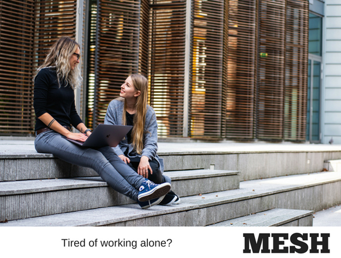 Tired of working alone? 